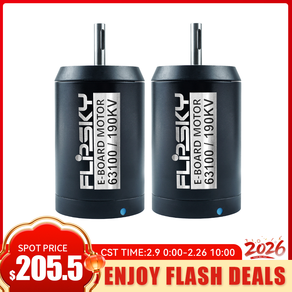 Flipsky Flash Deals 2 Stück Se – 63100 Brushless Motor 140Kv Bewertung und Preis