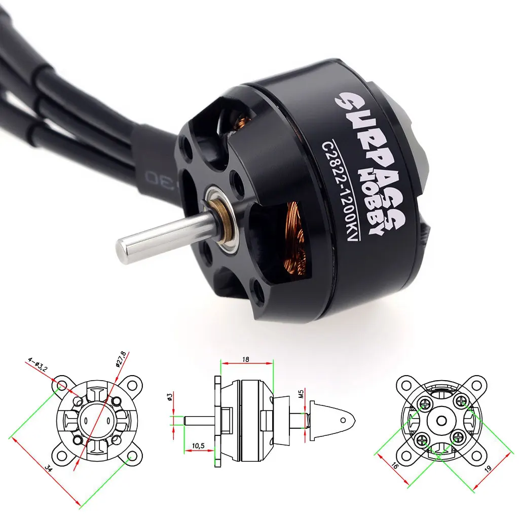 SURPASS HOBBY 2822 2826 2830 2 – Brushless Motor Thrust Test Stand Bewertung und Preis